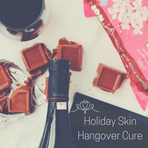 holiday skin hangover cure