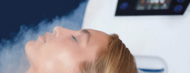 Cryotherapy and ultrasound facial technology